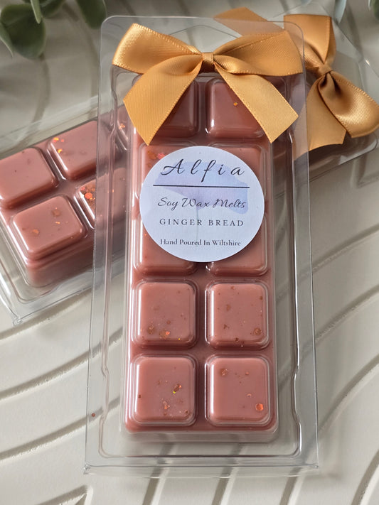 GingerBread Snap Bar Soy Wax Melt - Alfia