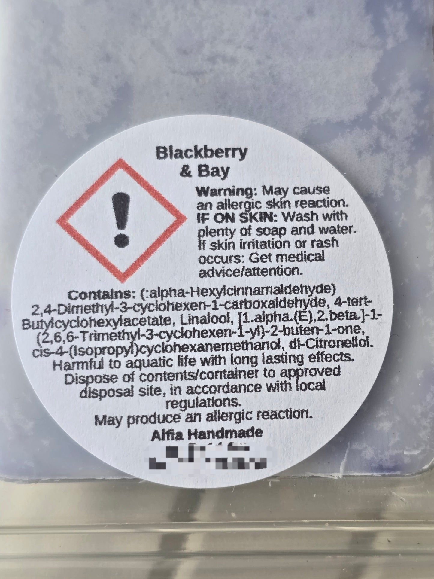 NEW Blackberry & Bay Soy Wax Melt Snap Bar - Fruity Floral Woodland Scent
