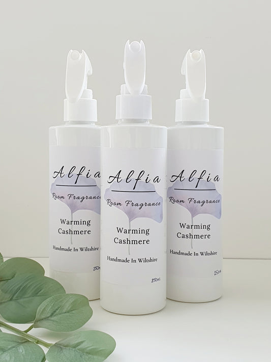 Warming Cashmere Room Fragrance Spray- 250mls - Alfia
