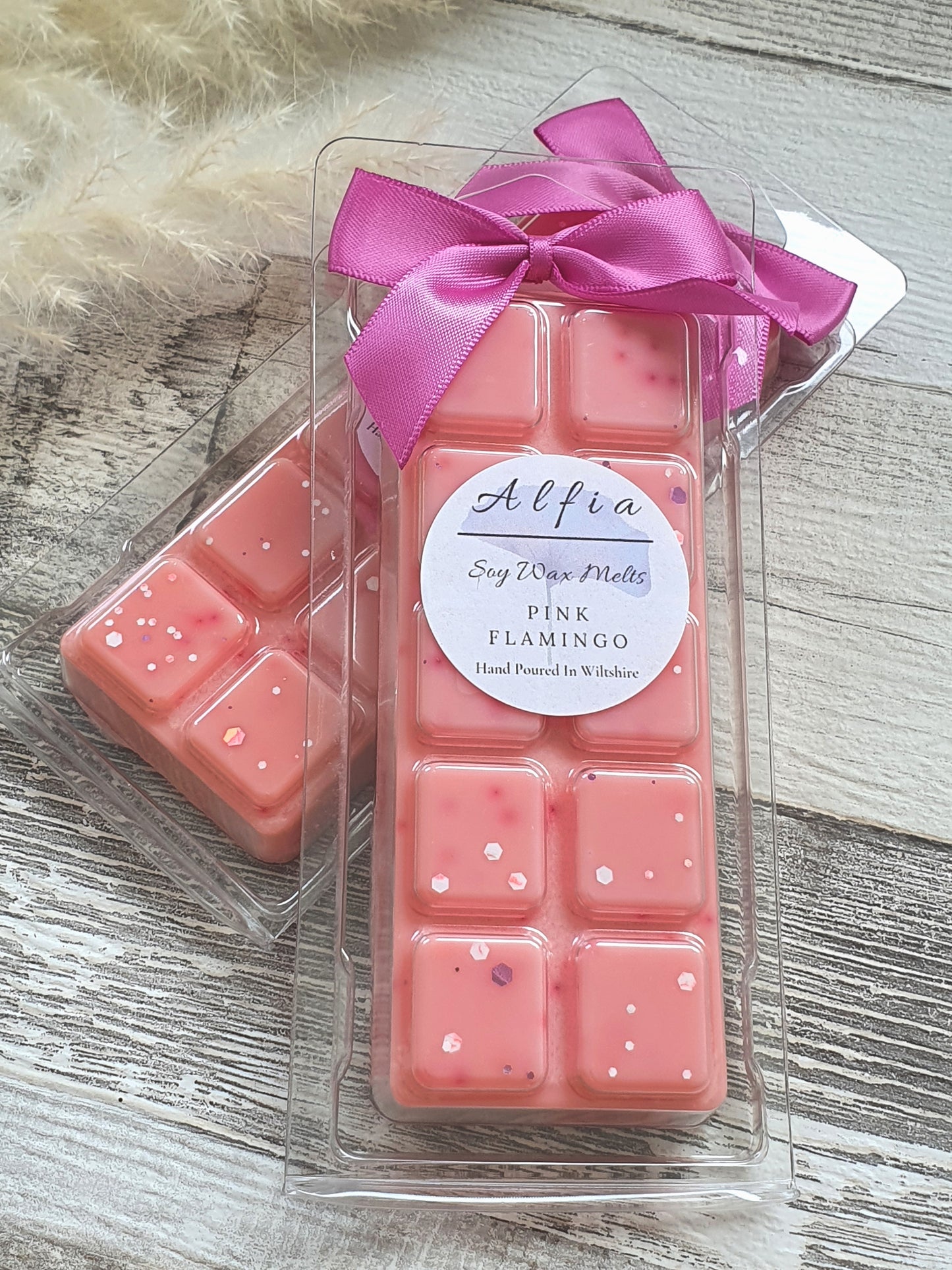 NEW Pink Flamingo Snap Bar - Alfia
