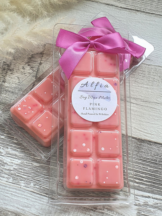 NEW Pink Flamingo Snap Bar - Alfia