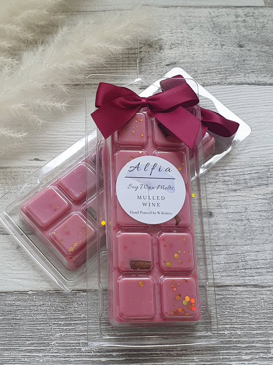 BRAND NEW Mulled Wine Snap Bar Soy Wax Melt - Alfia