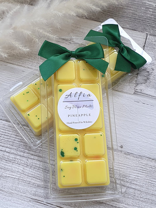 BRAND NEW Pineapple Snap Bar Soy Wax Melt - Alfia