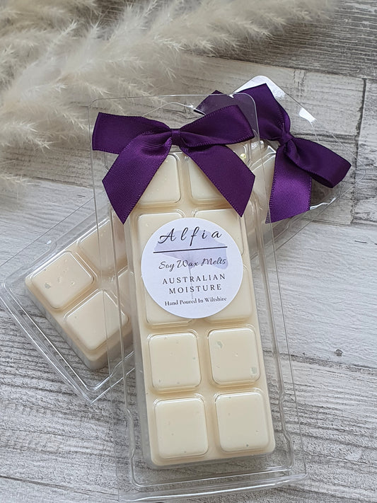 BRAND NEW Australian Moisture Snap Bar Soy Wax Melt - Alfia